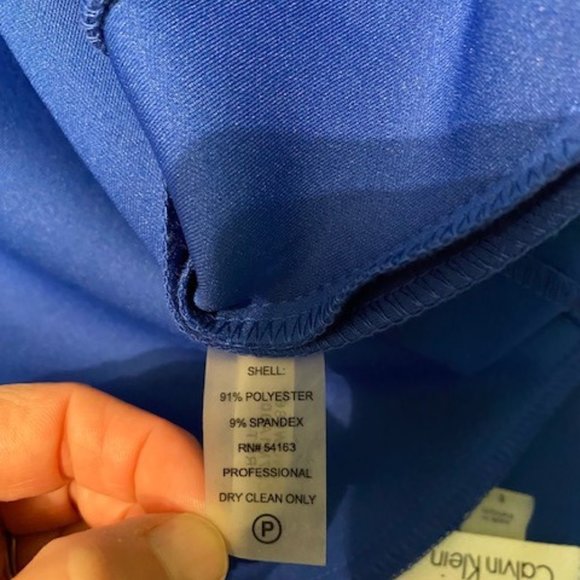 Calvin Klein Electric Blue Dress - Picture 3 of 7